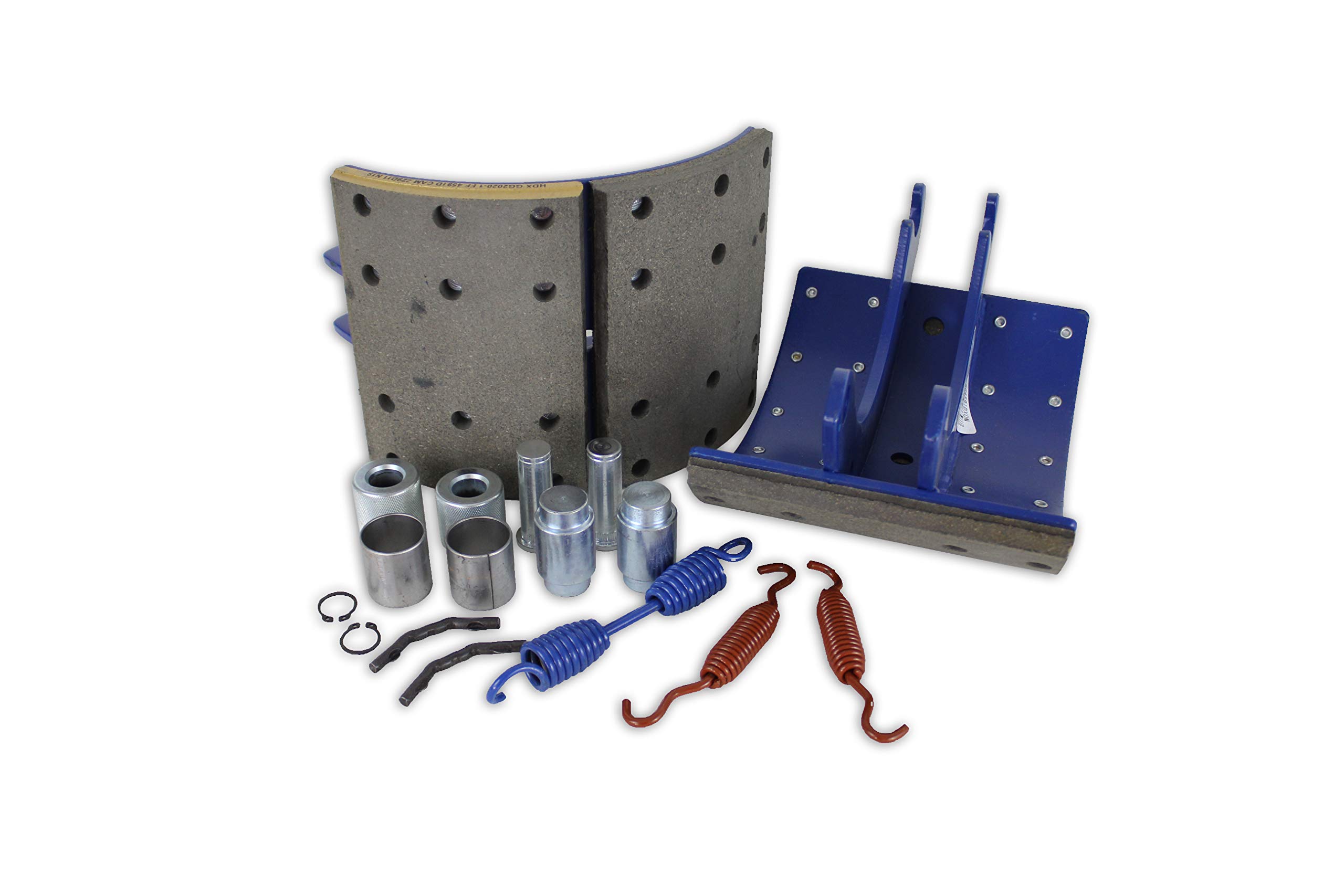 Trailer Parts Pro Redline 12.25" x 7.50" Air Brake Shoe & Lining with Repair Kit BP22-037