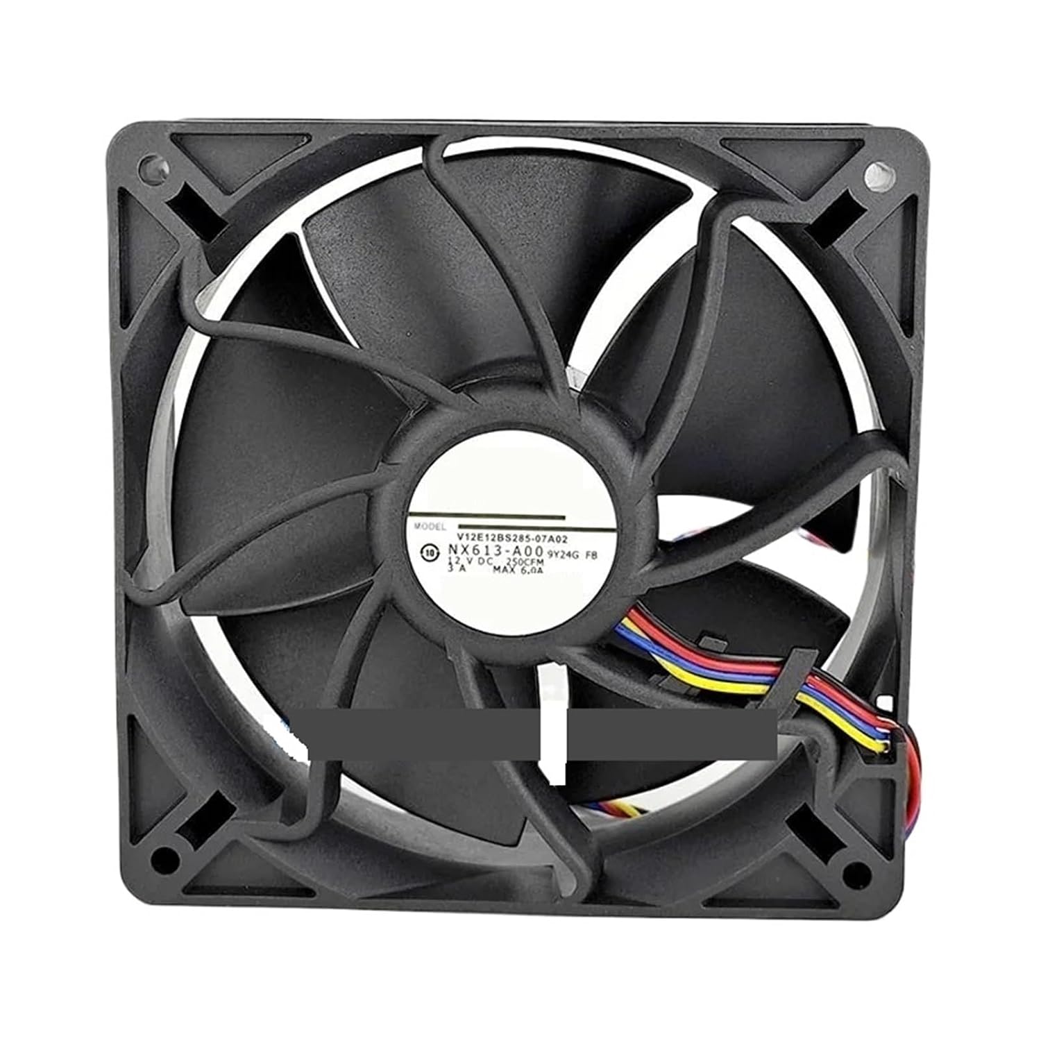 V12E12BS2B5-07A02 12V 3A 12038 120 * 120 * 38mm Cooling Fan Radiator