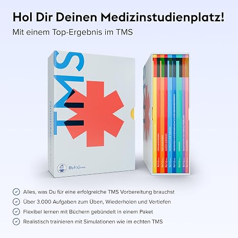 MedGurus - TMS Kompendium 2026 - Ideale Vorbereitung auf den Medizinertest mit 3.000+ Übungsaufgaben Leitfaden und TMS Simulation - Erfolgreich ins Medizinstudium