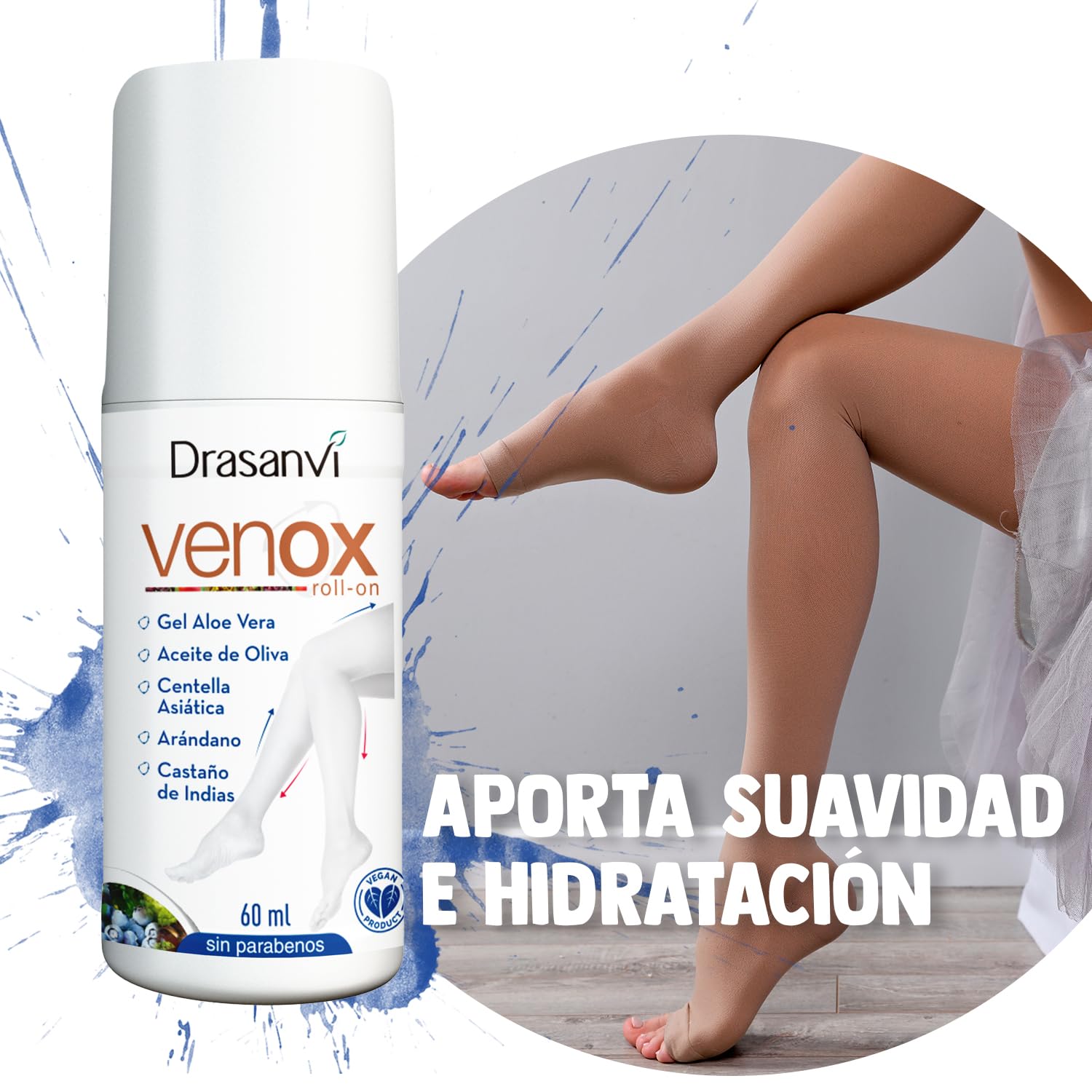 DRASANVI Venox Gel Roll On żel 60 ml
