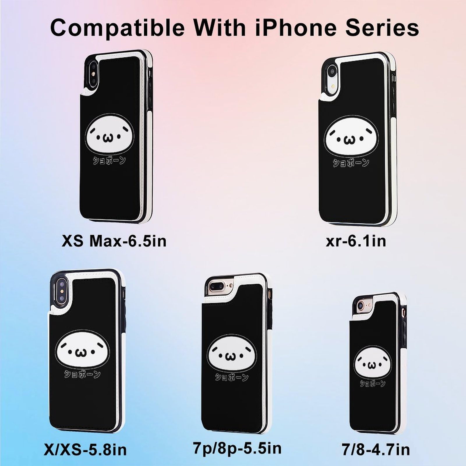 Amazon.co.jp: iPhone15 Pro ケース 癒し顔 ショボーン 顔文字 手帳型