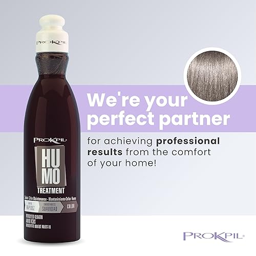 Vista 3 de Prokpil Tratamiento Humo Mantenimiento Nuance Mascarilla Gris Oscuro para Cabello Rubio Matizante Humo Tratamiento y Mantenimiento Natural