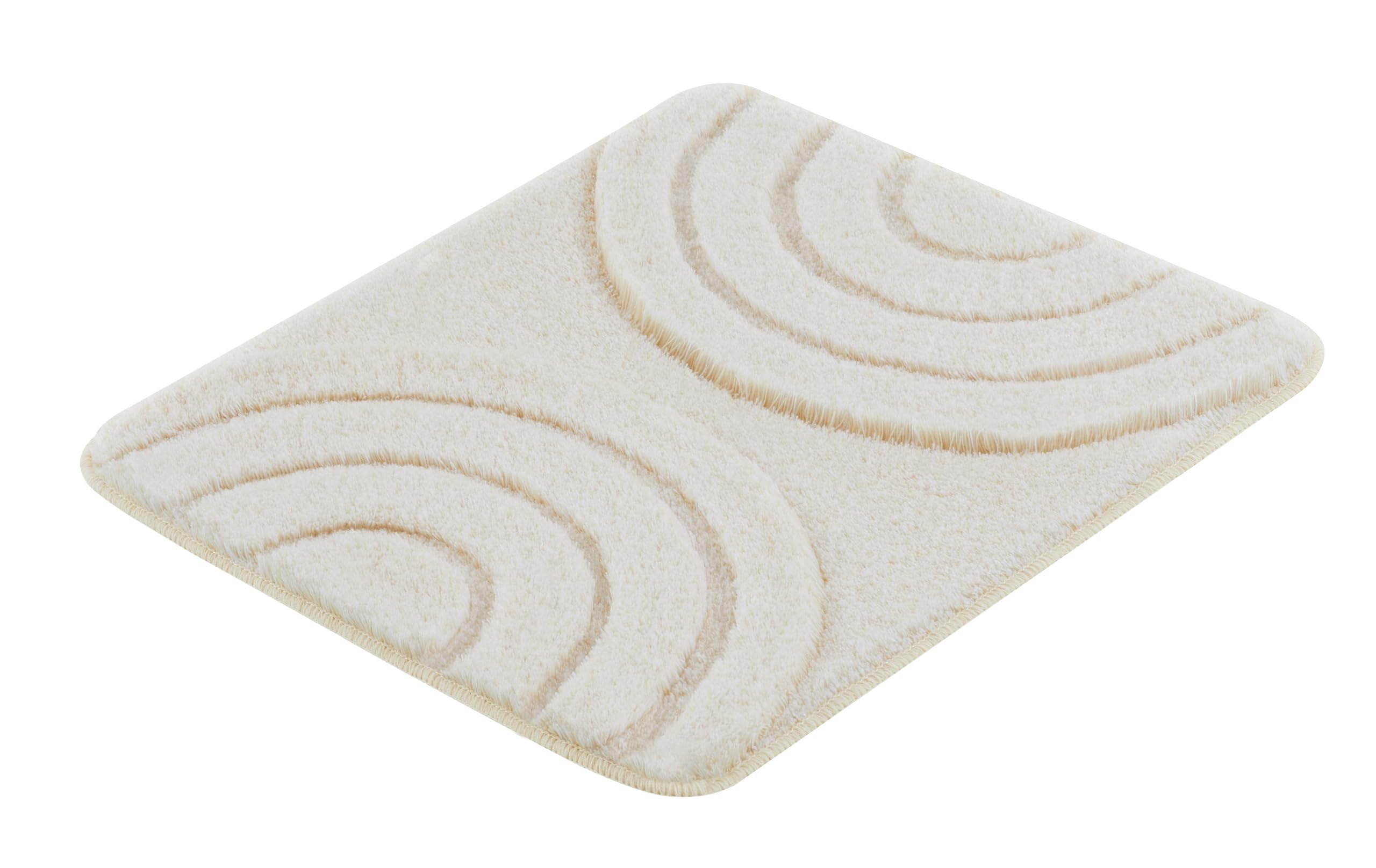 Kleine Wolke Bath Mat Polyacrylic Sand Beige 55 x 65 cm
