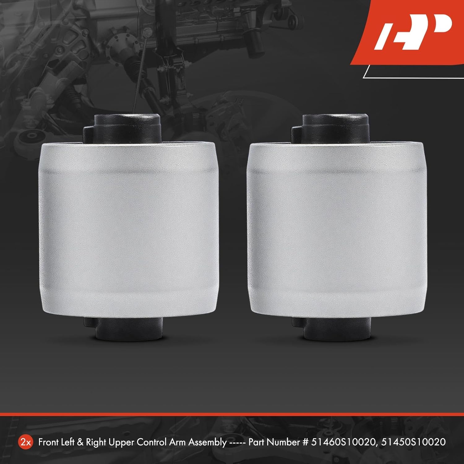 A-Premium 2 x Front Forward Lower Inner & Outer Control Arm Bushing Kit, Compatible with Ford Fusion 2006-2012 & Lincoln MKZ 2007-2012 & Mercury Milan 2006-2011