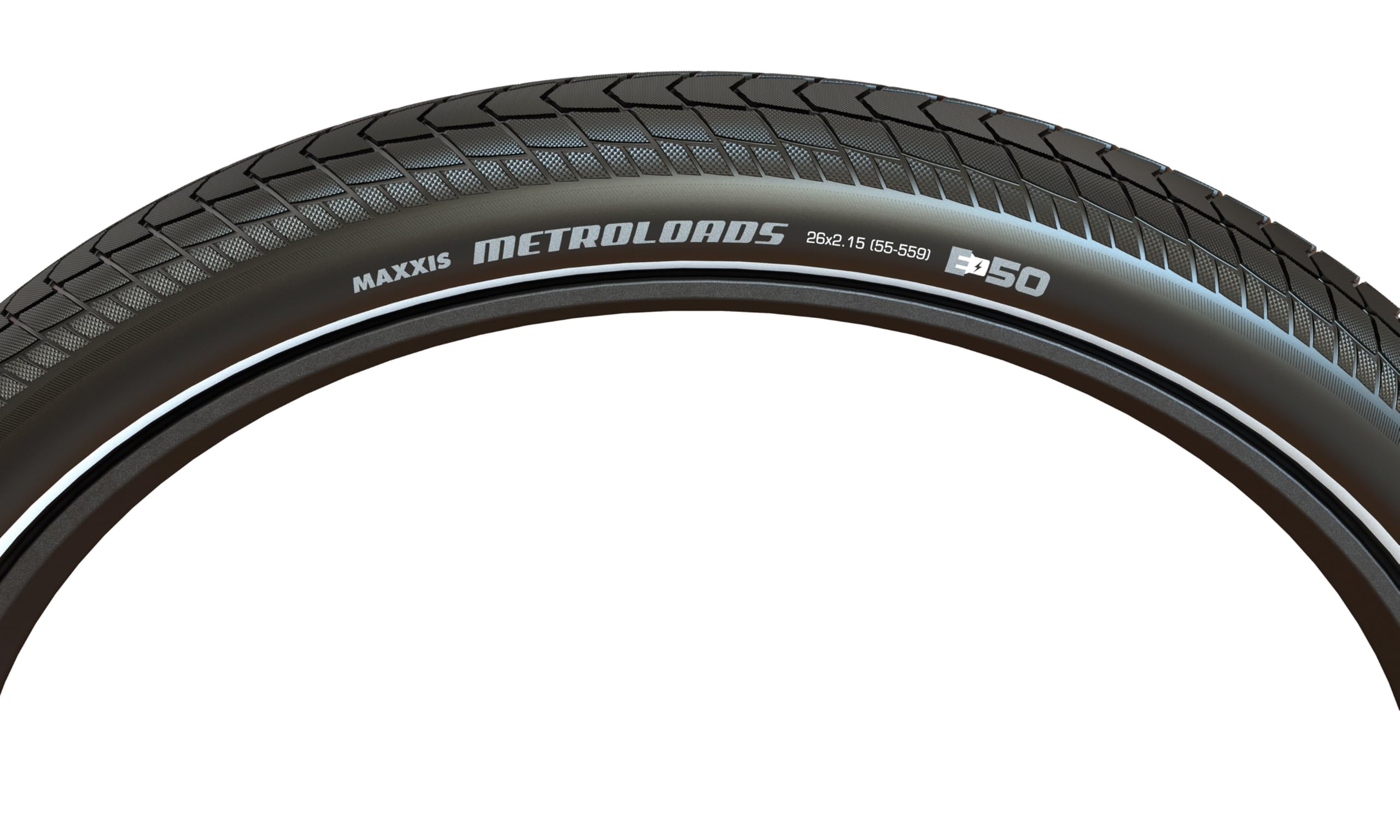 Maxxis Unisex – opony MetroLoads dla dorosłych, czarne, 26 x 2,15 cm