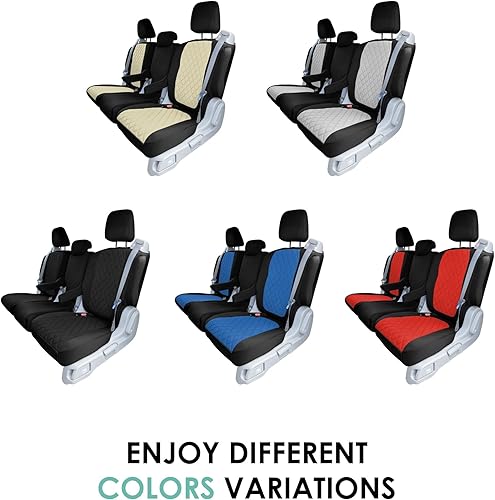 Miniatura 6 de FH Group Fundas de asiento de ajuste personalizado para Honda Odyssey 2018-2023, fundas de asiento de automóvil, fundas de asiento de neopreno,