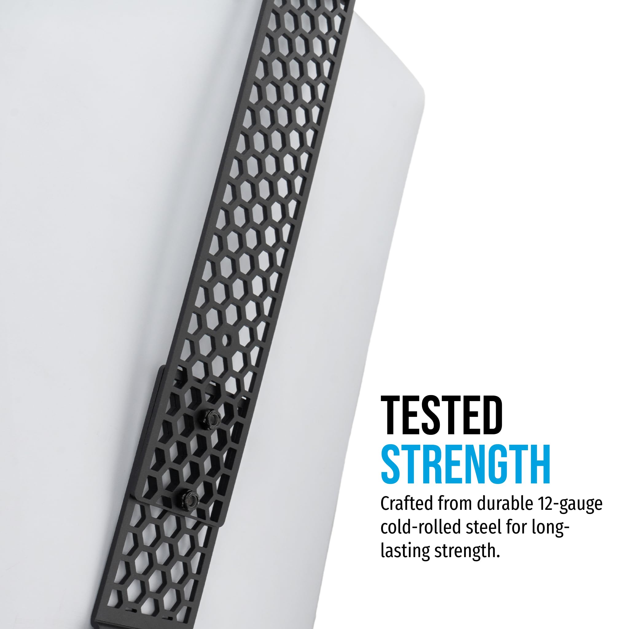Glistco Supporto verticale invisibile per PS5, PS5 Slim e PS5 Pro – Supporto da tavolo per risparmiare spazio – Supporto verticale da scrivania per un posizionamento sicuro e stabile della console