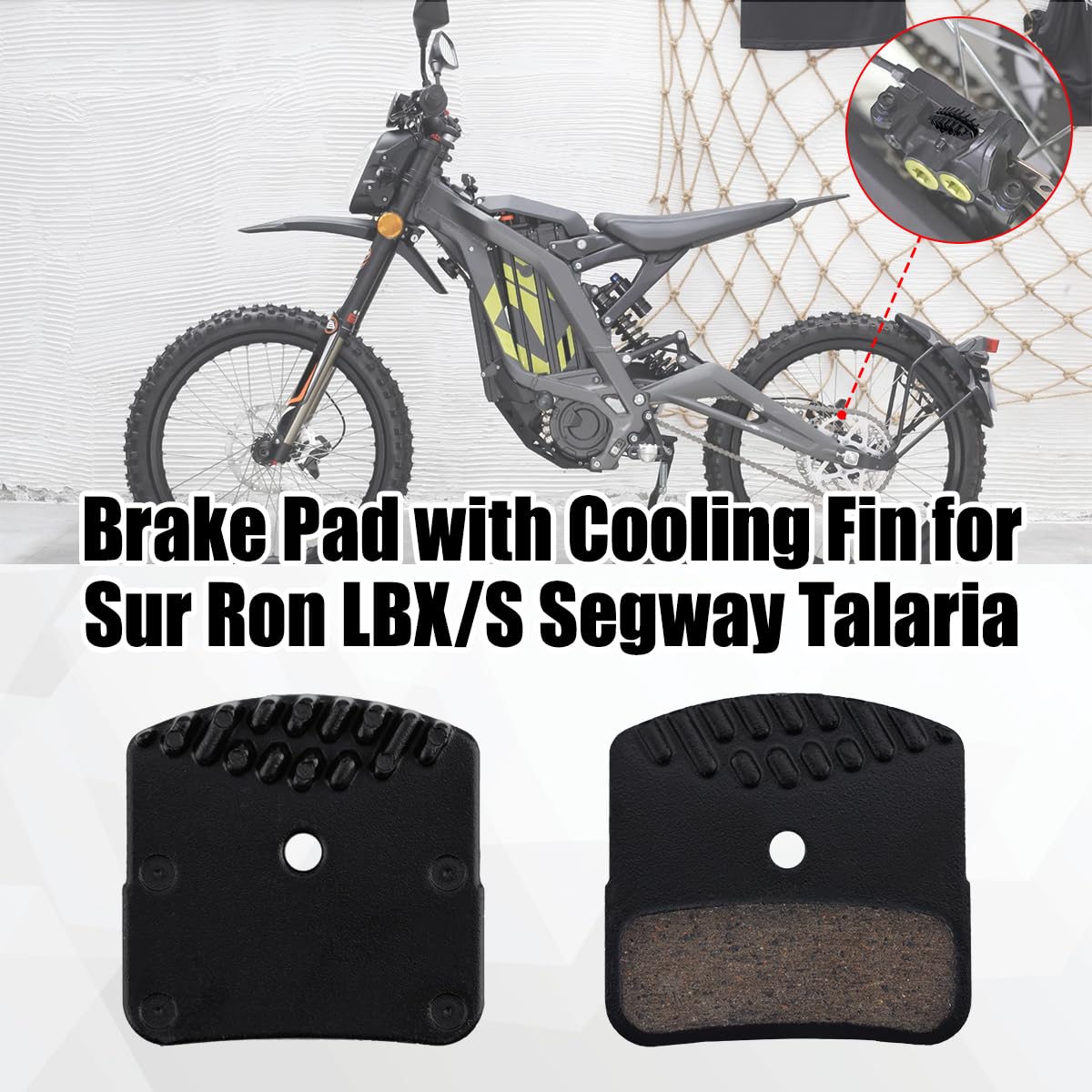 IUVWISN Repose-pieds De Moto CNC Plus Larges Pour Surron Sur Ron LBX E-Ride Pro SS/SR/S Talaria Sting MX3/R MX4 ERide Pro SS 2.0 3.0 Ventus One électrique Dirt Bike Vert