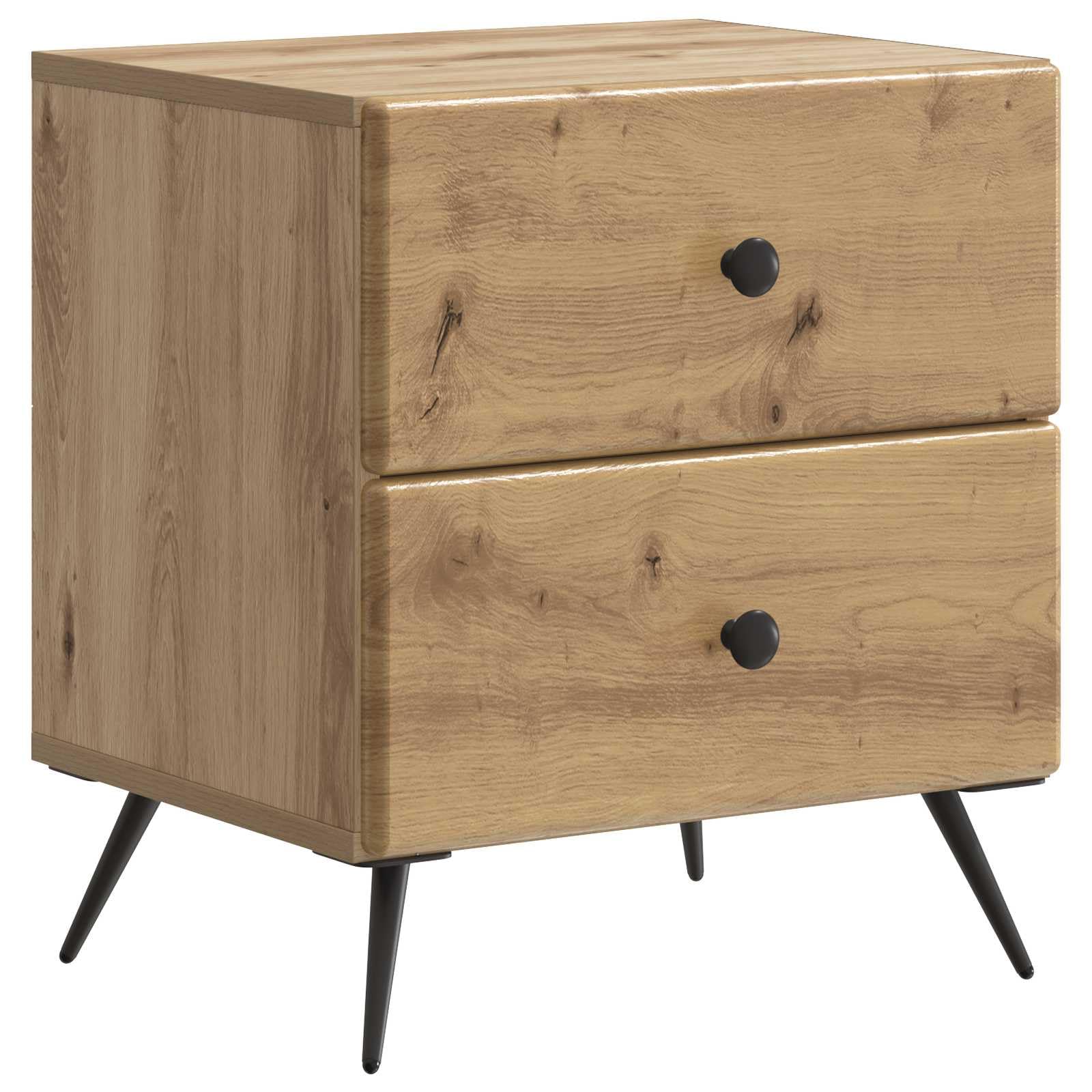 Cabinet de chevet avec 2 tiroirs pour un rangement pratique