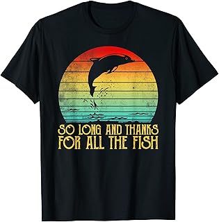 So Long And Thanks For All The Fish Vintage T-Shirt