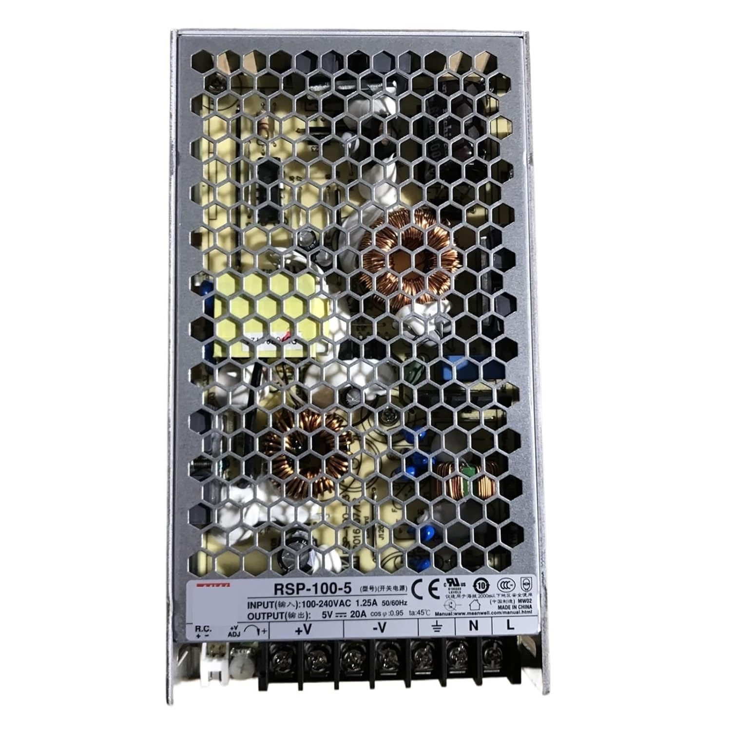 1個 RSP-100-5 RSP-100-12 RSP-100-15 RSP-10024 RSP-100-48 100W シングル出