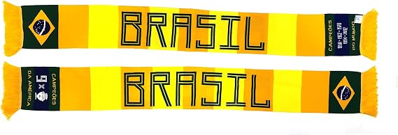 National Soccer High-Definition HD Knit Scarf (Brazil)