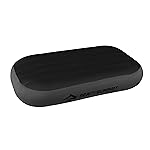 Sea to Summit Aeros Premium Inflatable Travel Pillow, Deluxe (22 x 14), Grey