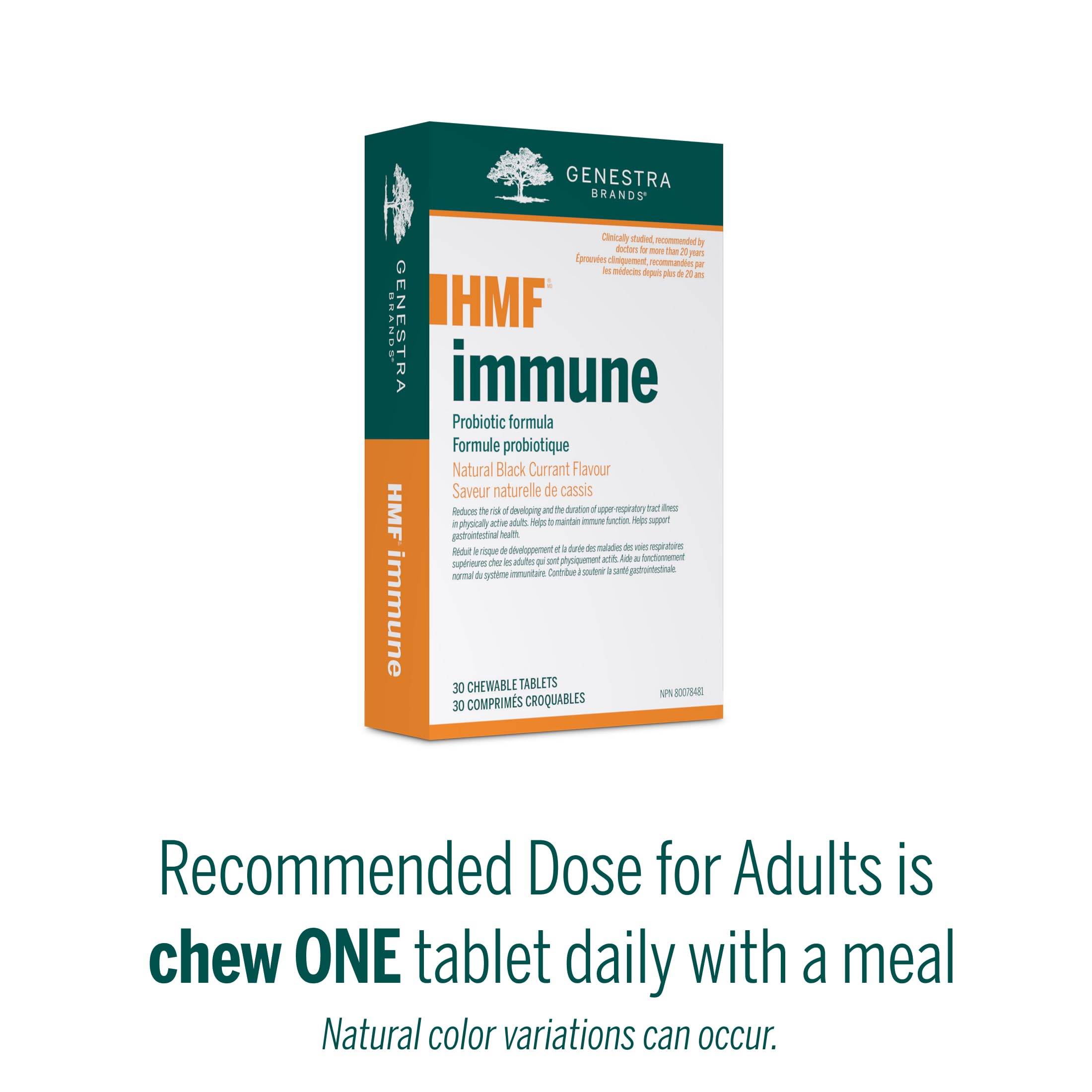 Amazon.com: Genestra Brands HMF Immune | Probiotic Supplement | 30