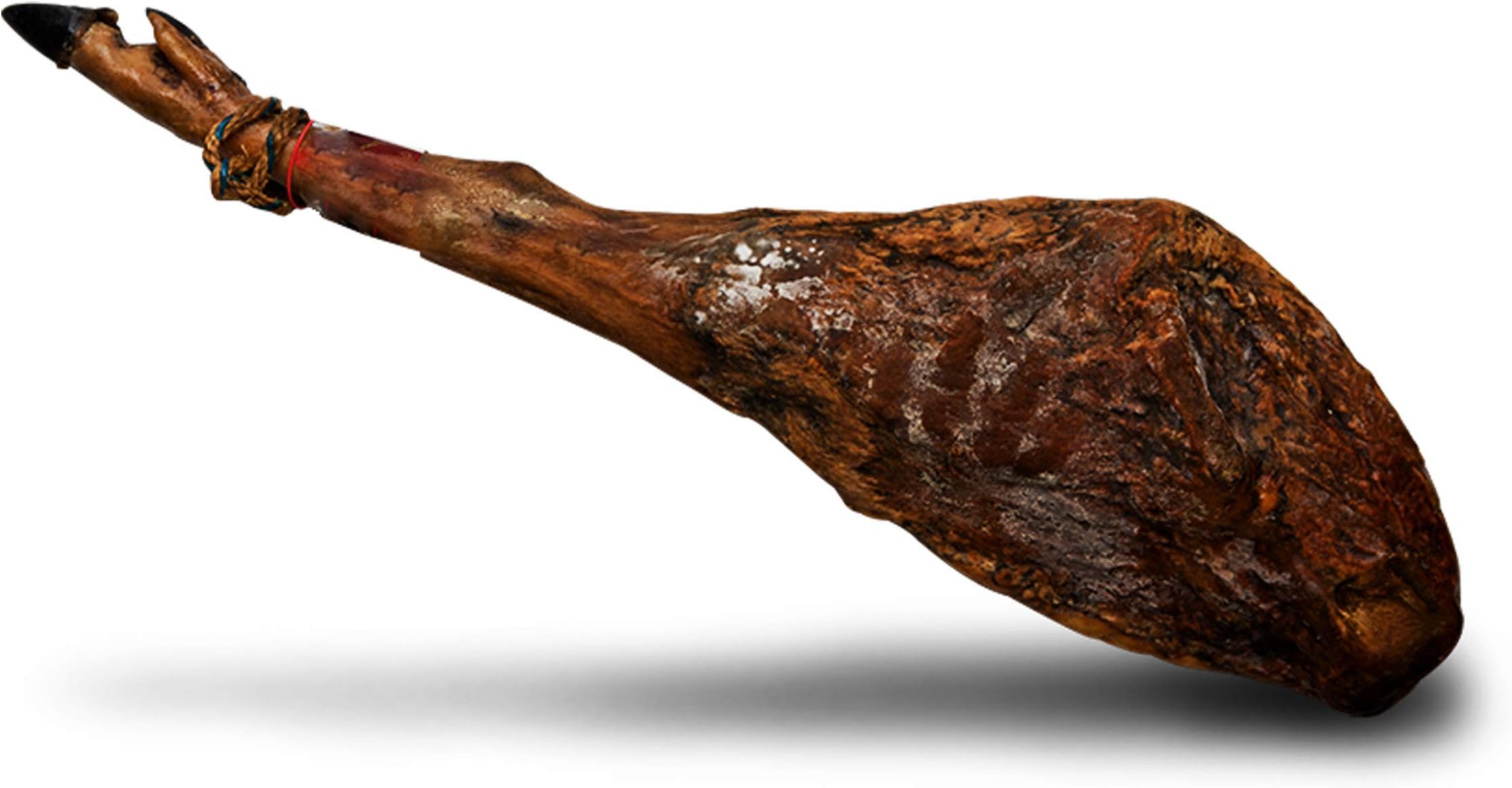 Jamón de Bellota 100% Ibérico D.O.P. Jabugo Cortado a Mano Envasado al Vacío - Sliced Cut Knife, Ham Acorn 100% Iberian D.O.P. (Protected Designation of Origin) Jabugo, Vacuum Packaging