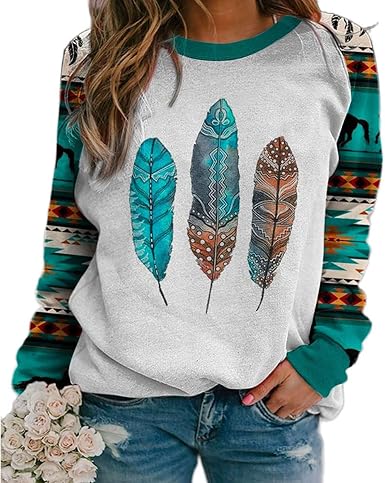 Amazon.com: Sudadera de paisaje para mujer, con estampado de paisajes de  montaña, cuello redondo, sin botones : Ropa, Zapatos y Joyería