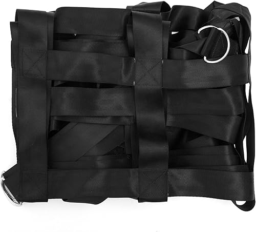 Vista 9 de VEVOR Red de carga de 4.2 x 5.5 pies con hebillas de leva y ganchos en S, red de carga cruzada de 50 x 66 pulgadas, redes de carga resistentes