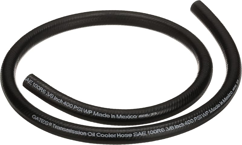 Mangueira do resfriador de óleo da transmissão Gates 27057, diâmetro interno de 0,95 cm – 0,91 m