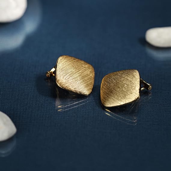 Orecchini a clip in argento sterling 925 senza dolore con