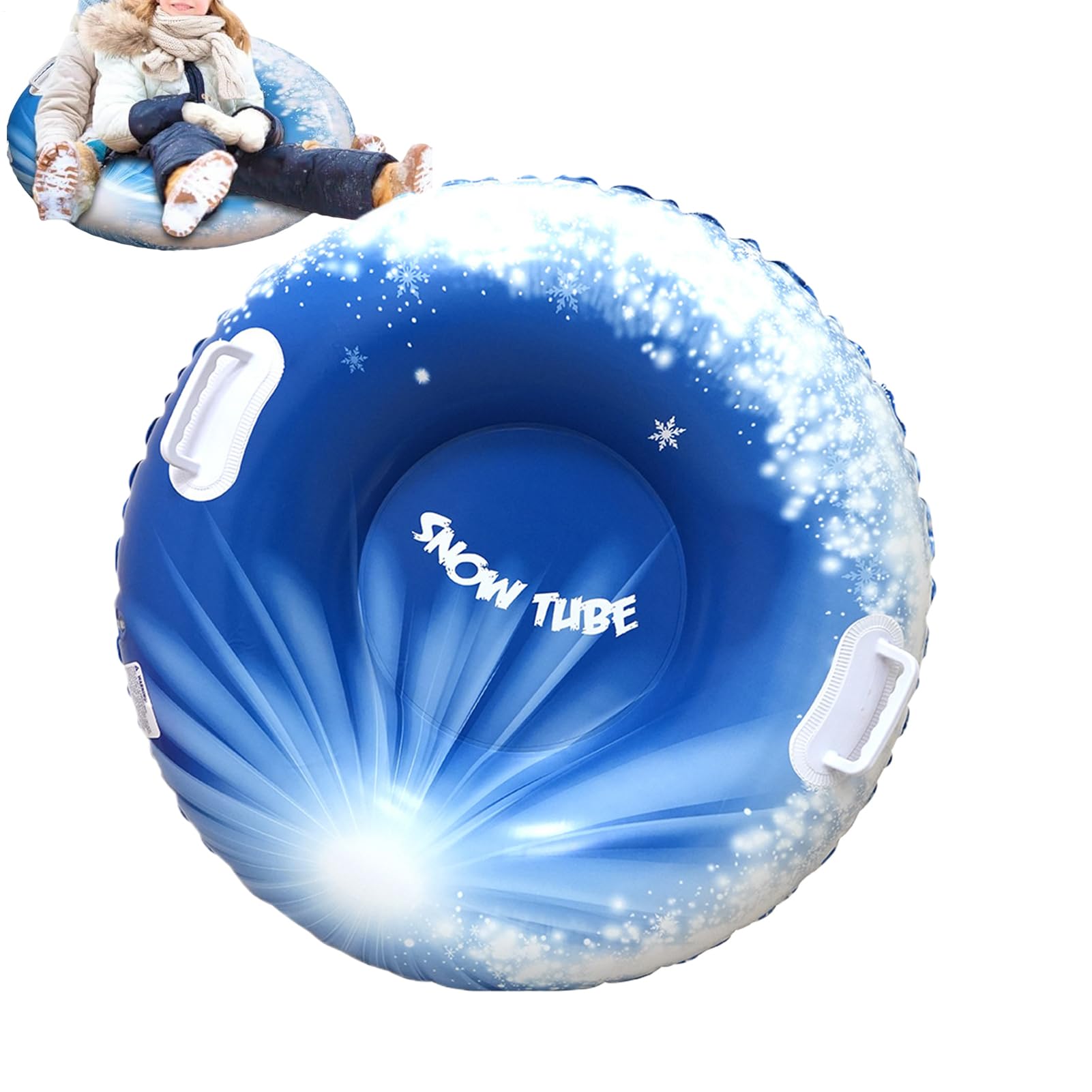 Colchones De Nieve para Adultos Tobogán Inflable Resistente Invierno Juguetes Actividades Exteriores