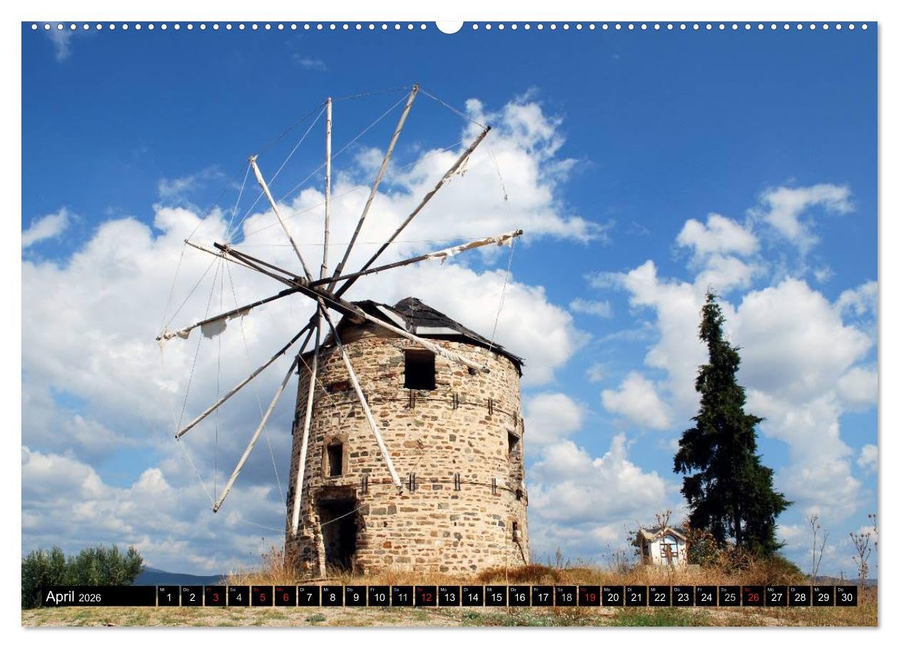 Griechische Inseln (hochwertiger Premium Wandkalender 2026 DIN A2 quer), Kunstdruck in Hochglanz: Dreams of Greece (CALVENDO Orte)