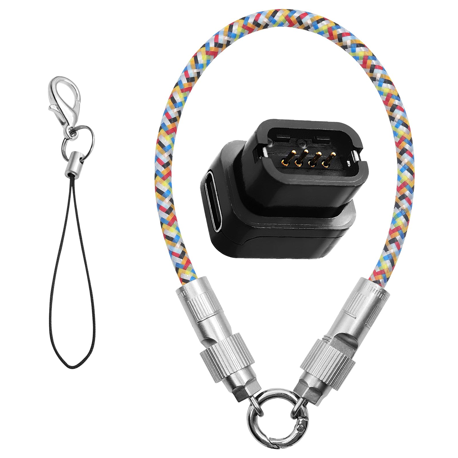 Adapter ładowarki USB-C Shimano DI2 EC300, konwerter 4-pinowy na typ C do 12-biegowej przerzutki elektronicznej, kompaktowy kabel do ładowania roweru awaryjnego do rowerów szosowych/górskich