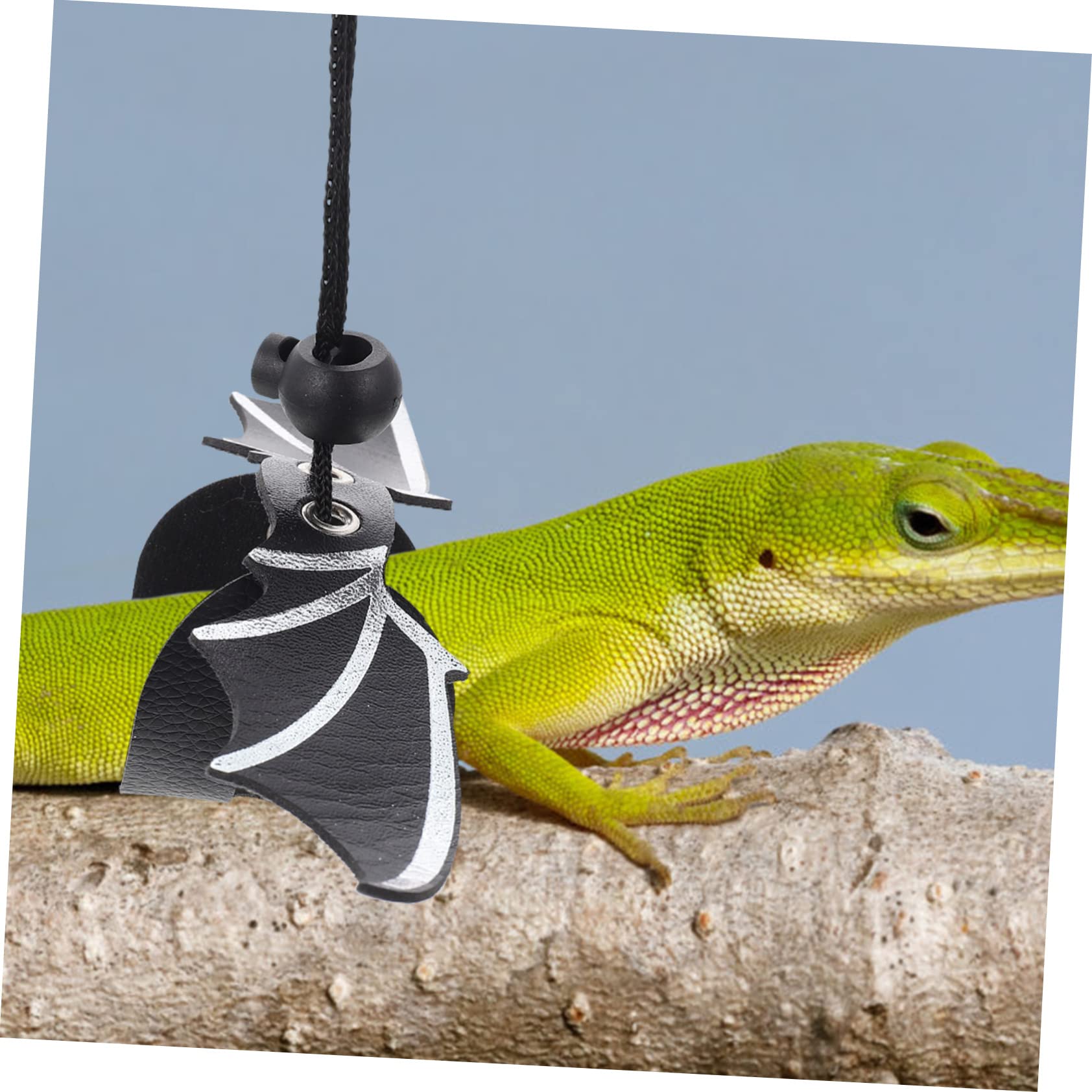 SUPVOX 3sets e Guinzaglio Per Lucertole Con Cappello Decorativo Regolabile Accessorio Per Passeggiate Di Rettili e Piccole Creature Per Bearded Dragons e