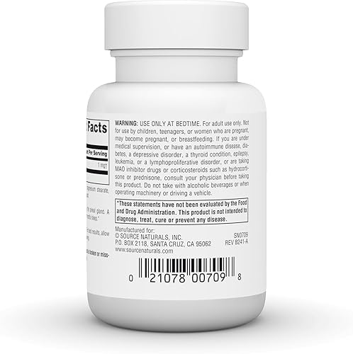 Miniatura 3 de Source Naturals Melatonina 1 mg - 100 pastillas con sabor a menta