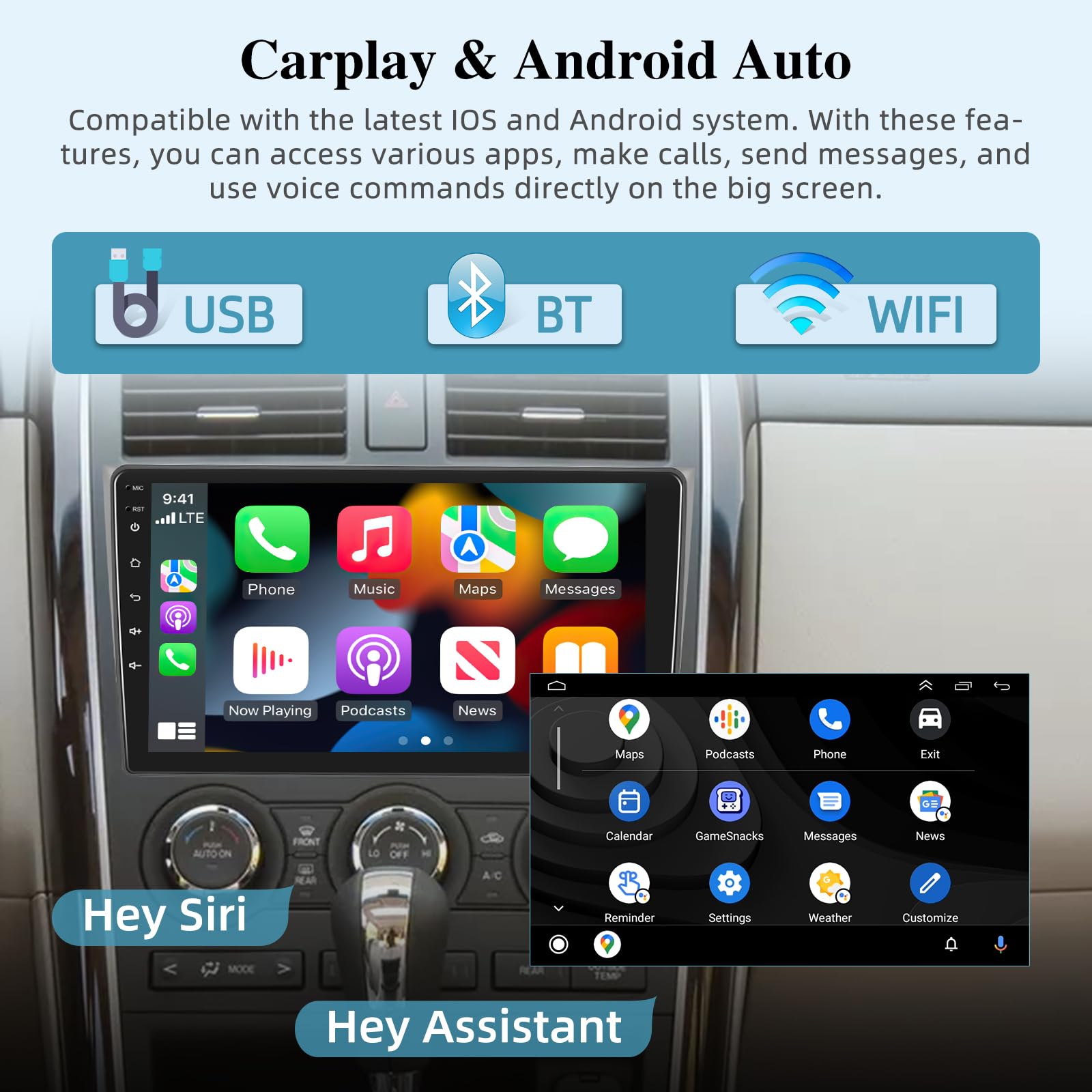 Amazon.com: [2+64G] Android 13 Car Radio for Mazda CX-9 2007-2015