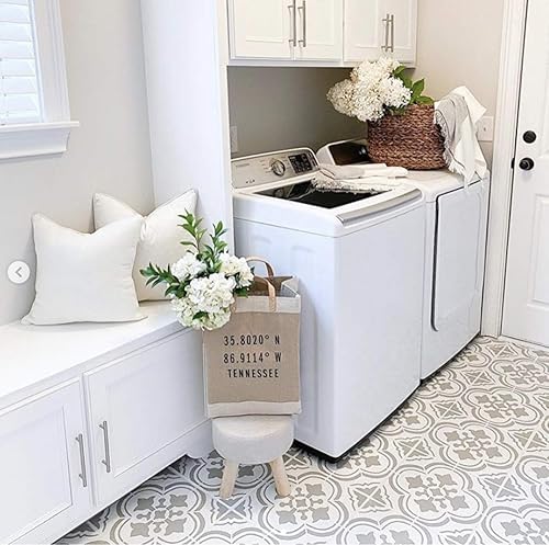 Miniatura 9 de Plantilla de azulejos de Santa Ana, plantillas de azulejos de cemento, azulejos portugueses, plantillas reutilizables para decoración del hogar