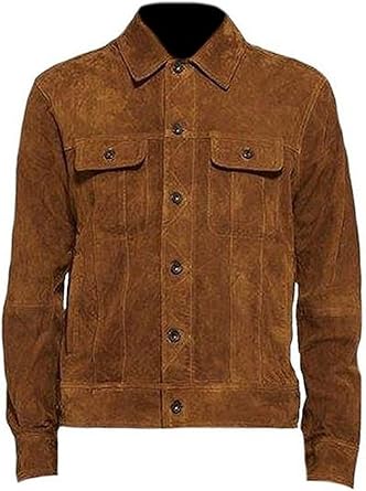 Suede button up jacket Clearance