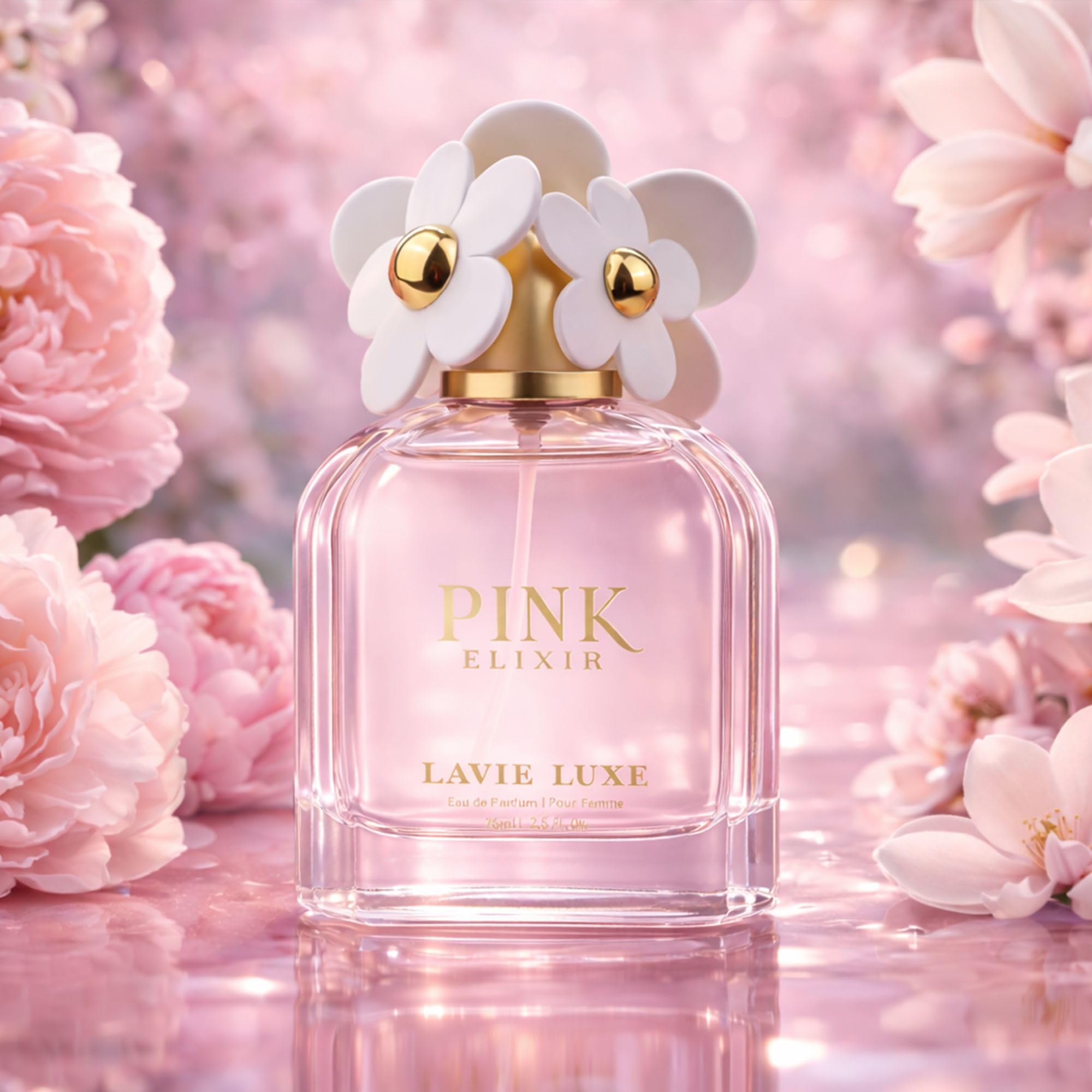 Women's Pink Elixer Eau De Parfum, Luxury Collection 25ml