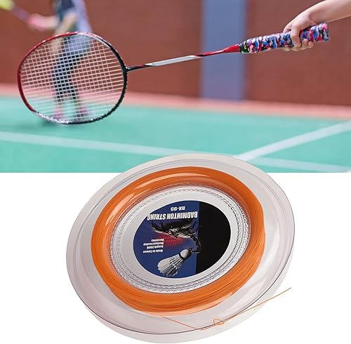 Miniatura 3 de Jeanoko Badminton Racquet String, High Elasticity Elastic Badminton Racket String Resin Fibre Surface Coating for Repair