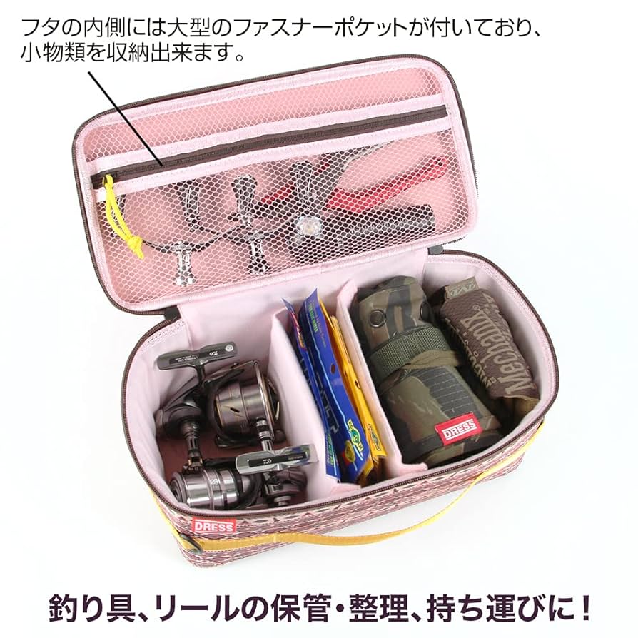 ゆるキャン△×DRESS ユーティリティーケース M/志摩 リン リールケース Amazon.co.jp: ゆるキャン△×DRESS ユーティリティーセミハード