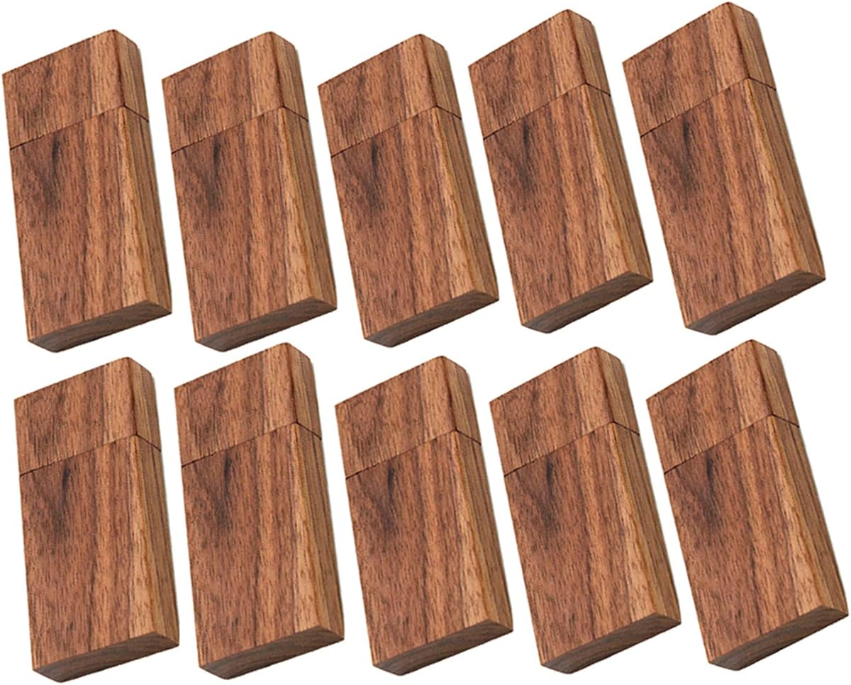 USB 16GB Flash Drive 10 Pack, EASTBULL Wooden USB Flash Drives Thumb Drives Memory Stick USB 2.0 Pen Drive for Date Storage | Bulk Memory Stick 16GB High Speed USB 2.0 USB Drives Pack for Data Storage