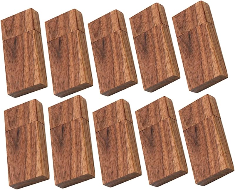 USB 16GB Flash Drive 10 Pack, EASTBULL Wooden USB Flash Drives Thumb Drives Memory Stick USB 2.0 Pen Drive for Date Storage | Bulk Memory Stick 16GB High Speed USB 2.0 USB Drives Pack for Data Storage