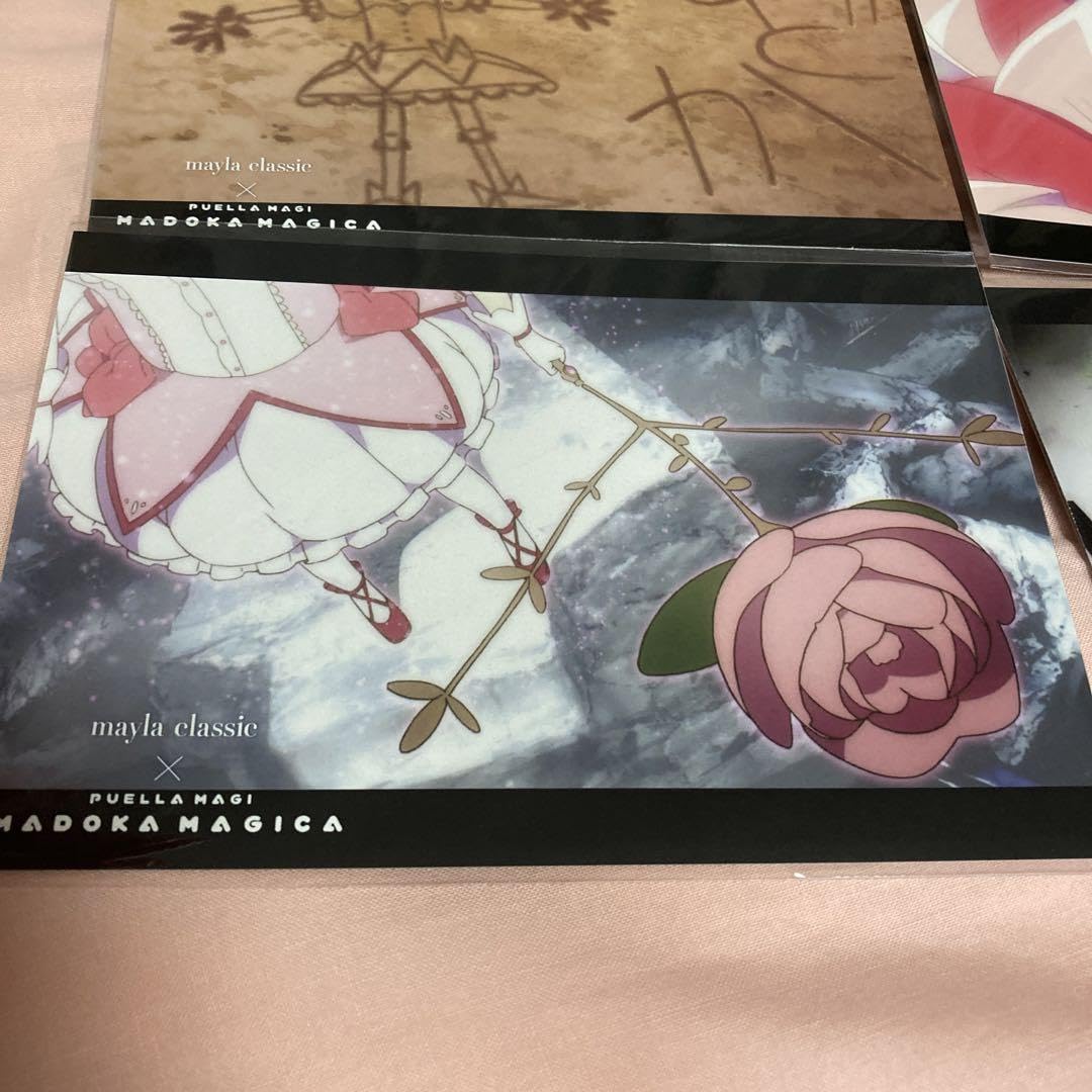 【希少】魔法少女まどか☆マギカ×mayla classic 特典 ポストカード mayla classicと『魔法少女まどか☆マギカ』がコラボ！魔法少女