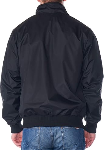 Alpine Swiss Alvin Mens Lightweight Bomber Jacket Casual Windbreaker Varsity Style Coat Versatile Stylish Everyday Outerwear