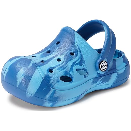 KVbabby Toddler Clogs Boys Girls Ganden Shoes Little Kids Slip on Slides Sandals Children Summer Beach Pool Water Shower Slippers