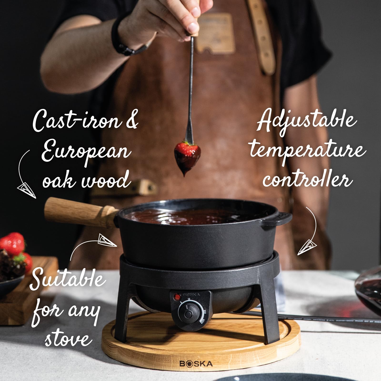 Boska Fondue-Set Pro, elektrisch
