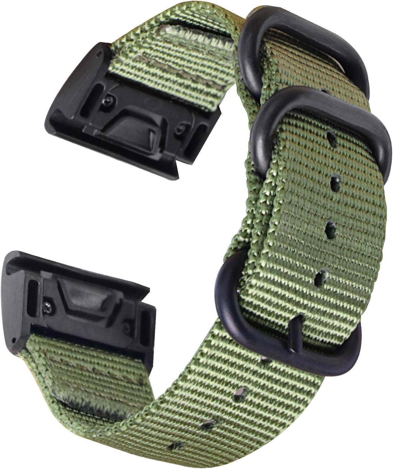 Zeit Diktator 20 mm, 22 mm, 26 mm, watch strap, quick release nylon strap, compatible with Garmin Instinct Fenix 5X 5plus /6X pro 6S/3HR/7 7S 7X/MK 1/D2 Delta PX