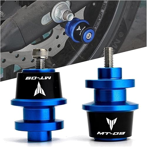 Miniatura 2 de WAGLOS Carretes de basculante de motocicleta Tornillos de soporte deslizante M6 para Yamaha MT-09 MT09 2015 2016 2017 2018 2019 2020 2021