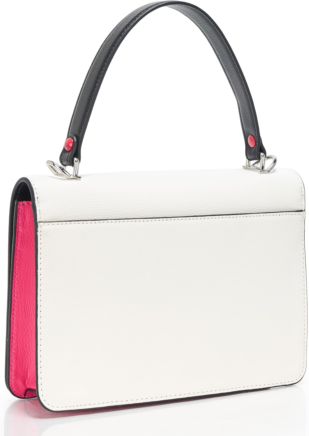 KARL LAGERFELD Women's Simone Studded Satchel Crossbody - Image 3