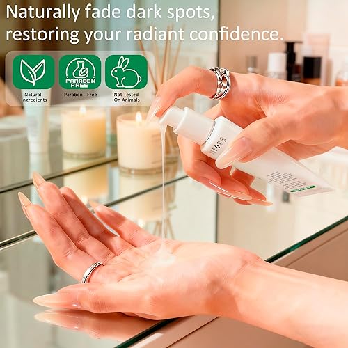 Miniatura 4 de Eliminador de manchas oscuras para rostro y cuerpo - Suero corrector de manchas oscuras para hiperpigmentación, manchas marrones y tratamiento de