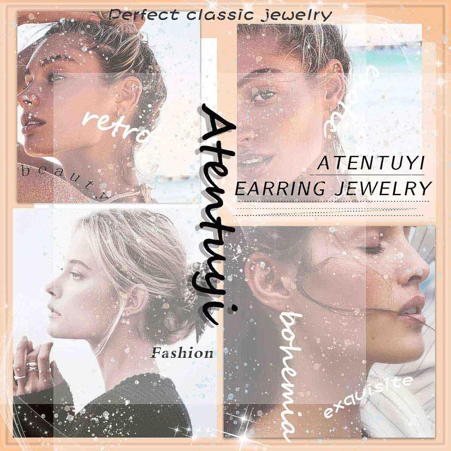 Boho Wedding Tiny White Daisy Earrings Gold Dainty Long Flower Drop Dangle Earrings Hook Simple Yellow Enamel Small Floral Tassel Cute Sunflower Delicate Minimalist Trendy Jewelry for Women - Image 7