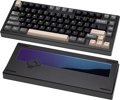 KEEBMONKEY WOBKEY Rainy 75 CNC Aluminum HMX/JWK/Cocoa Switch - best keyboards 3d rendering