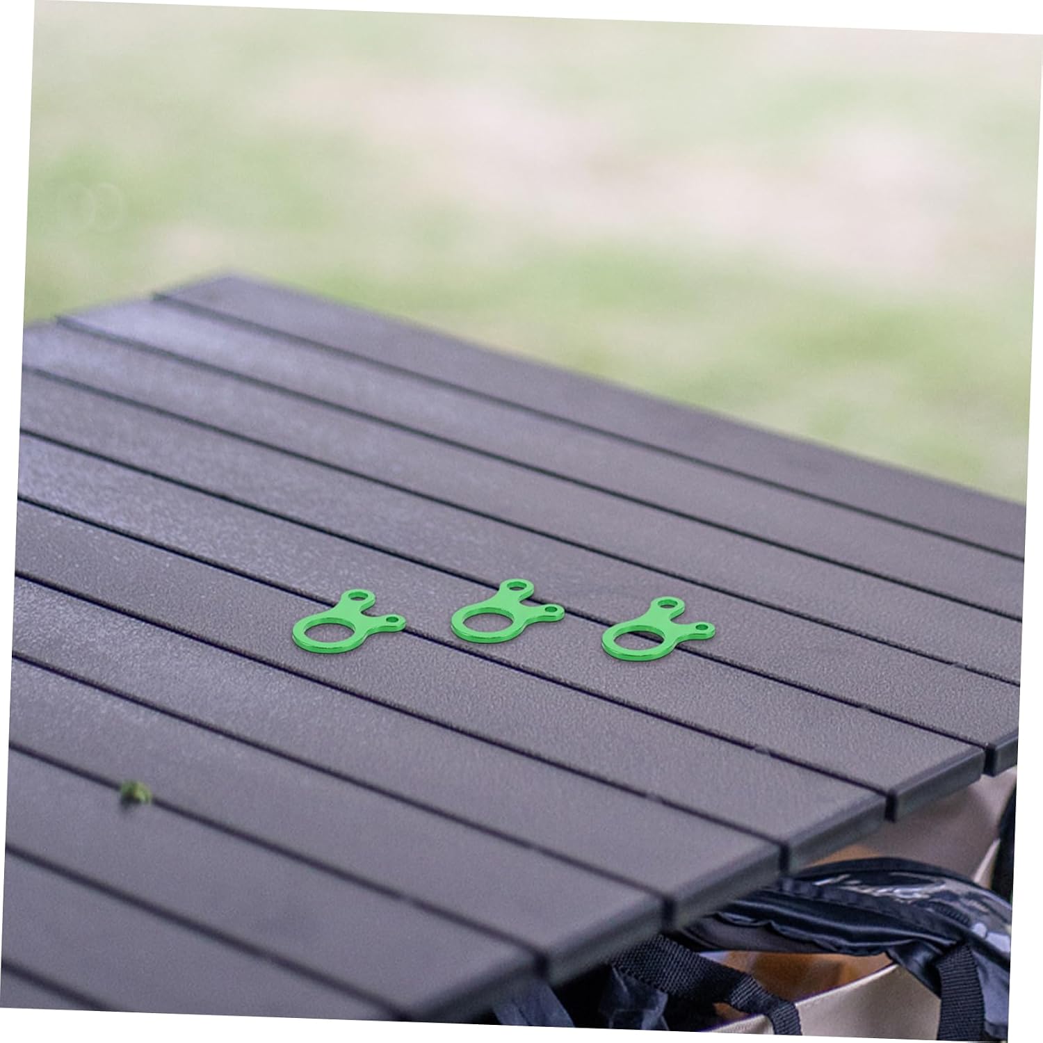 Mikikit 20pcs Tent Rope Adjuster Tensioners Windproof Rope Buckles Shock Cord for Tents Easy Adjustment for Outdoor Use