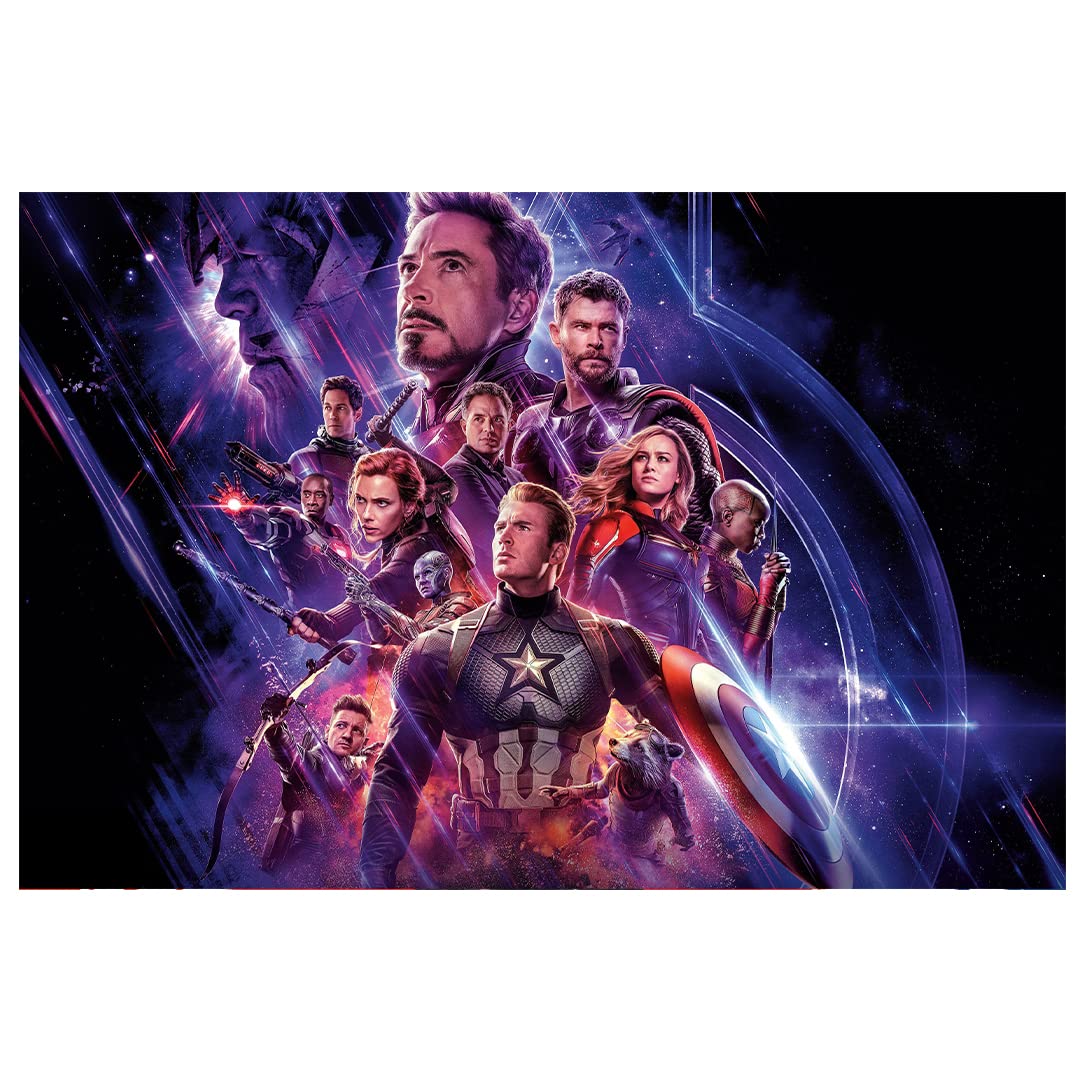 Avengers Endgame Poster - Metal Poster A4 Size(12 Inch x 8 Inch