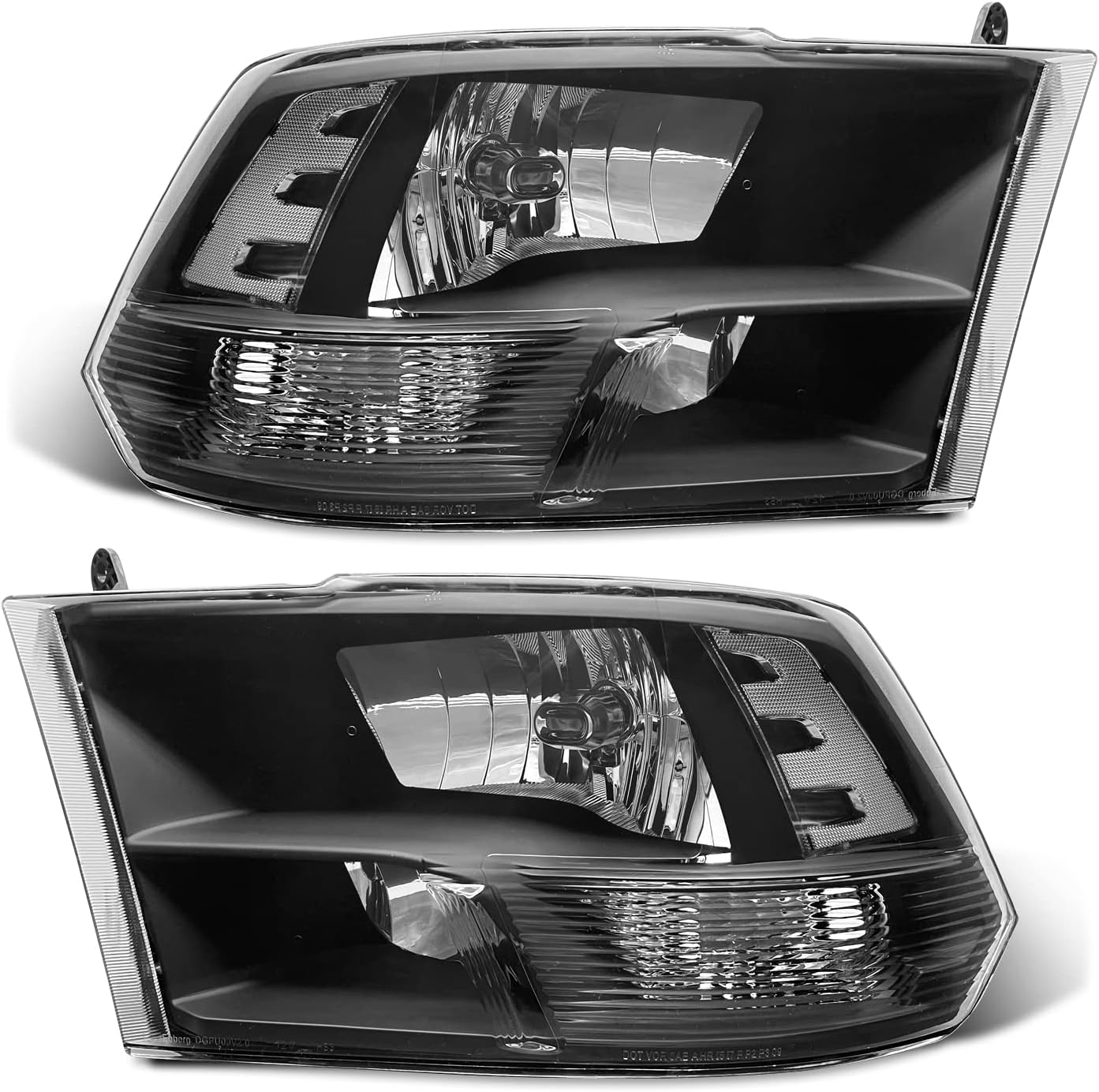 ADCARLIGHTS for 20092018 Dodge Ram Headlight Assembly compatible with 20092018 Ram 1500 / 2010