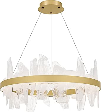 Quoizel Aurelia Integrated LED Soft Gold Chandelier